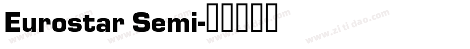 Eurostar Semi字体转换